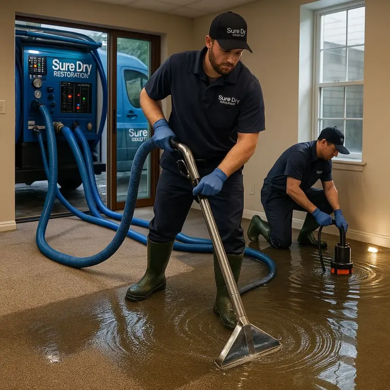 Water Extraction and Removal process in Waconia, MN
